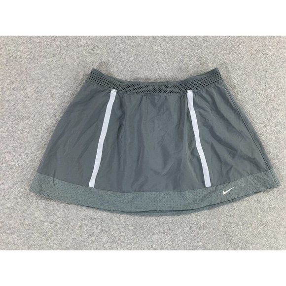 Nike Dri Fit Compression Lined Running Training Skirt (Women's Large)‎ Gray - Picture 1 of 11